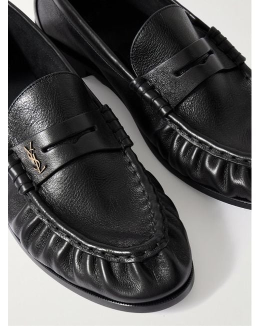 Mocassini di Saint Laurent in Black da Uomo