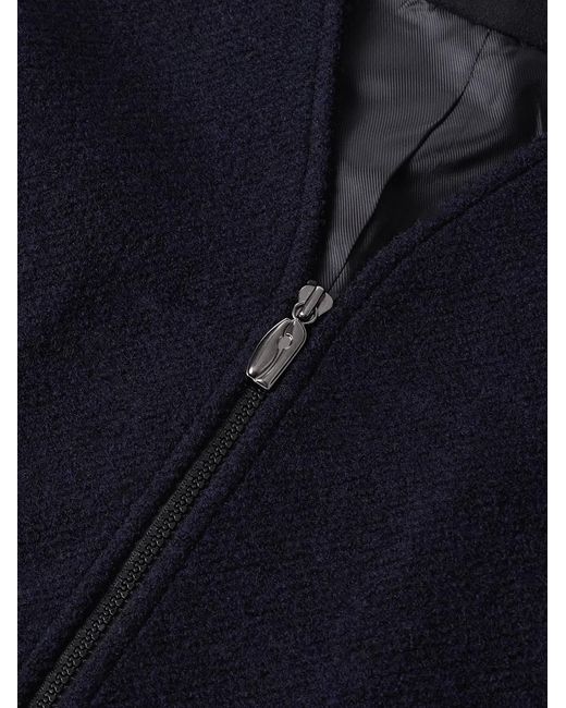 LE17SEPTEMBRE Blue Wool-Blend Bouclé Jacket for men