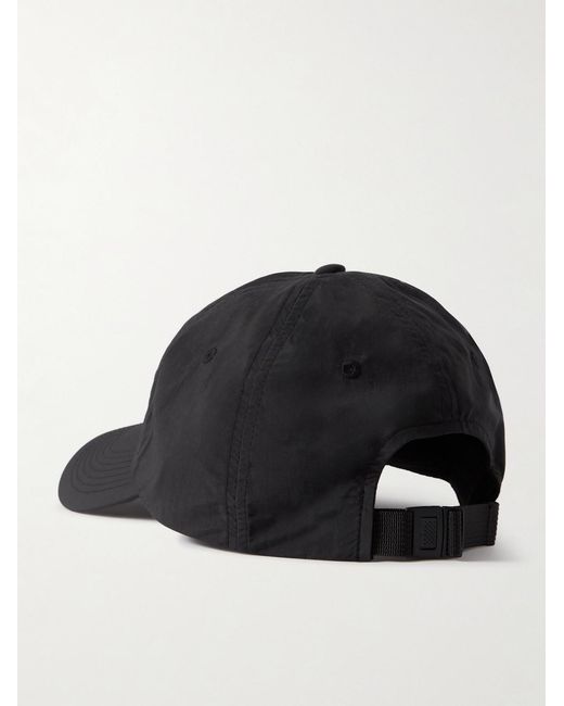 Frescobol Carioca Black Logo-Appliquéd Shell Baseball Cap