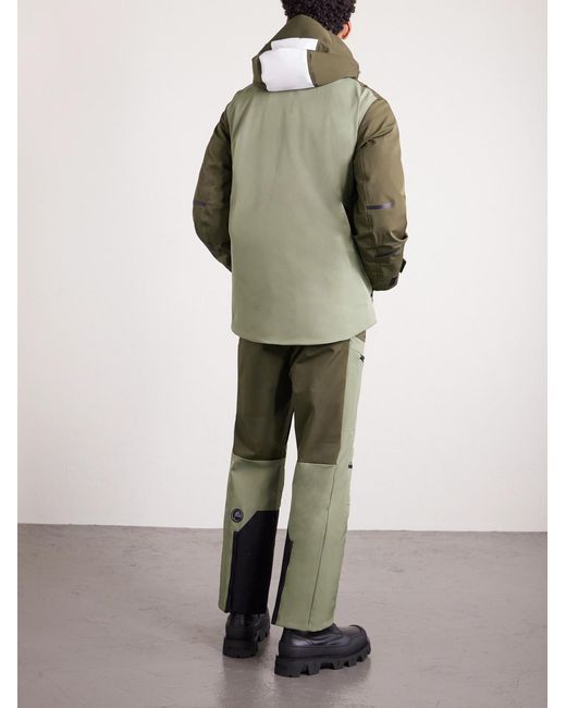 Fusalp Green John Padded Hooded Ski Jacket for men