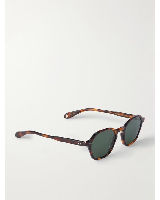 Garrett Leight Multicolor Temescal Hexagon-Frame Acetate Sunglasses for men