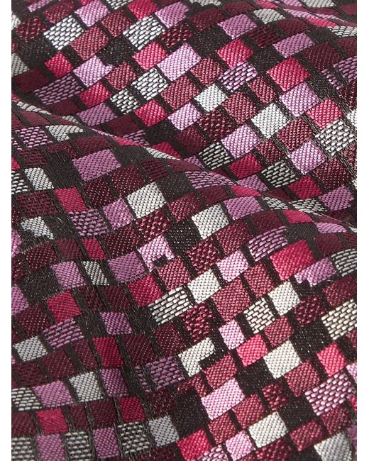 Missoni Krawatte aus Seiden-Jacquard in Purple für Herren