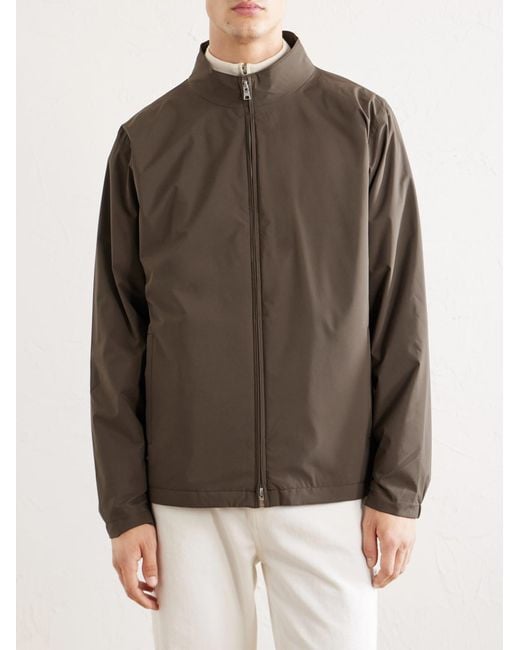 Peter Millar Brown Ryder Recycled-shell Jacket for men