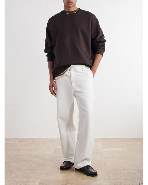 NN07 Black David 3014 Organic Cotton-Jersey Sweatshirt for men