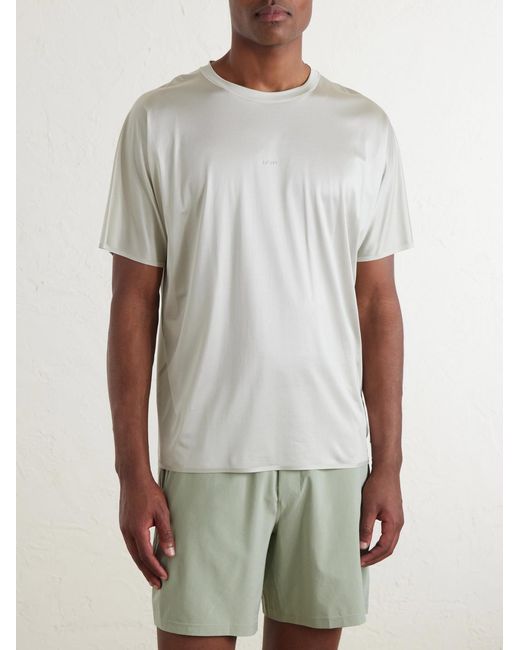 Satisfy White Heatcrush T‑Shirt for men