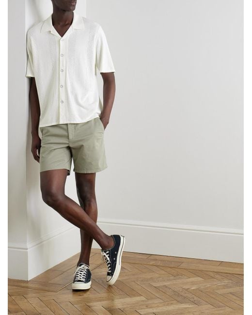 Shorts A Gamba Dritta di Rag & Bone in Green da Uomo