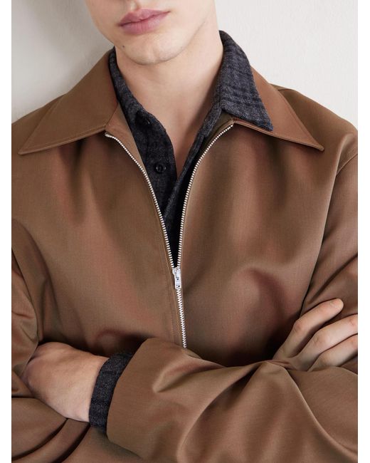 Our Legacy Brown Mini Virgin Wool Jacket for men