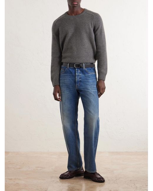 Saint Laurent Blue Straight-leg Jeans for men