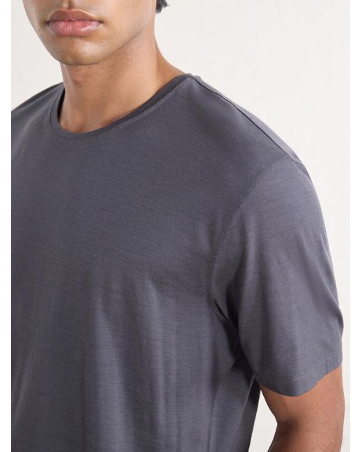 Orlebar Brown Blue Ob-t Wool-jersey T-shirt for men