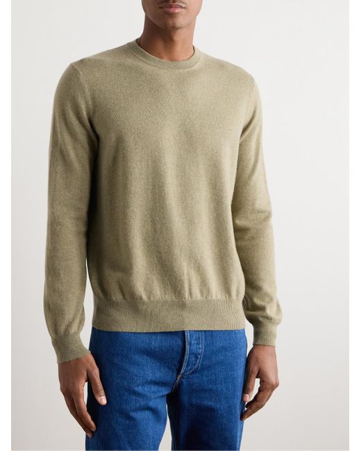 Loro Piana Natural Slim-Fit Baby Cashmere Sweater for men