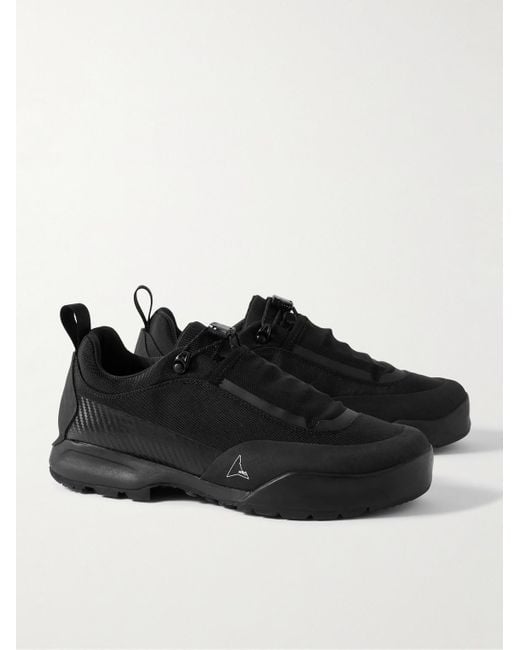 Roa Cingino Wander-Sneakers aus Nylon mit Gummibesatz in Black für Herren