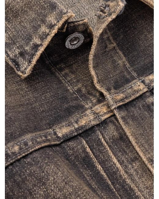 Neighborhood Gray Savage Type-1 Denim Jacket for men