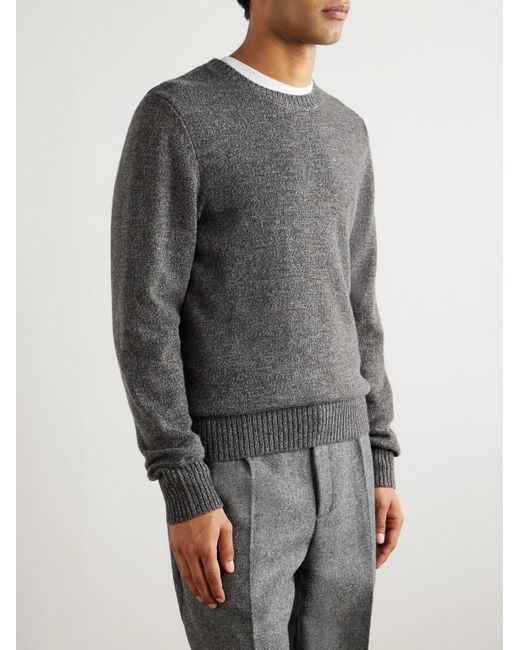 Pullover di Officine Generale in Gray da Uomo