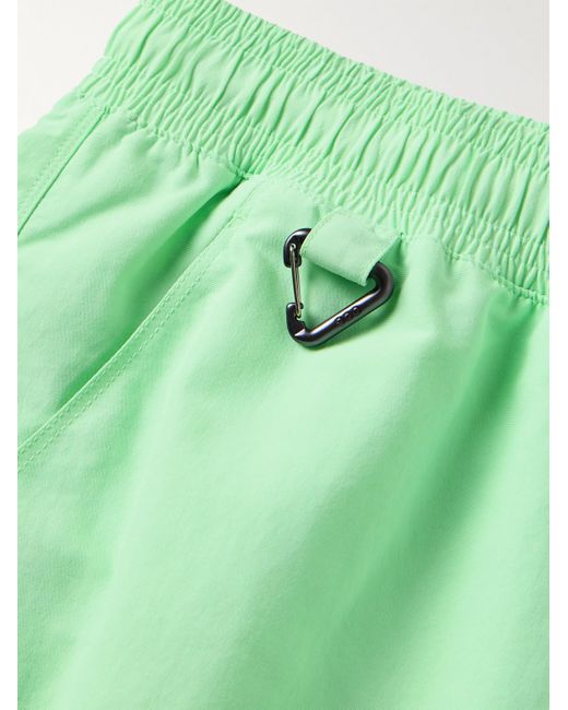 Shorts a gamba larga in nylon con logo ricamato ACG Reservoir Goat di Nike in Green da Uomo