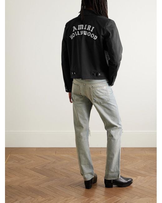 Amiri Black Jackets for men