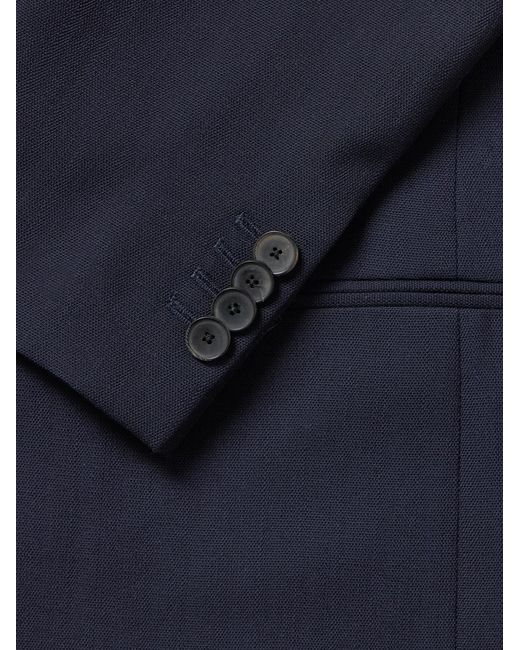 Mr P. Blue Twill Suit Jacket for men
