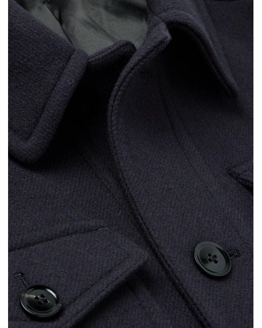 Tom Ford Blue Virgin Wool Overshirt for men