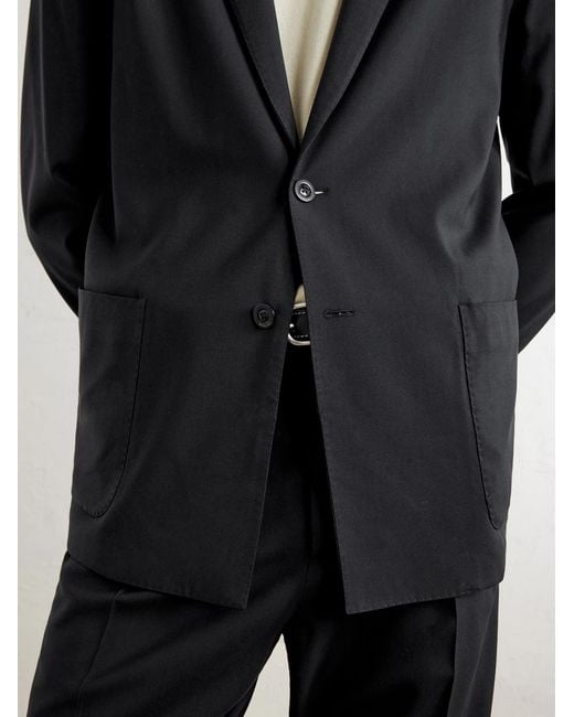 Boglioli Blue Virgin Wool Blazer for men
