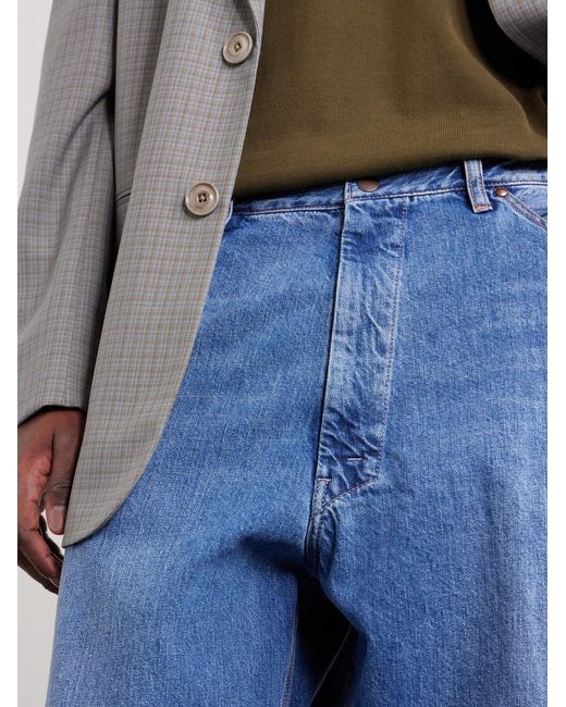 Beams Plus Blue Painters Straight-leg Jeans for men