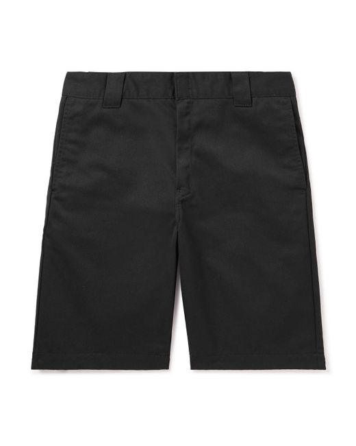 Carhartt WIP Master Straight-leg Canvas Shorts in Black for Men | Lyst