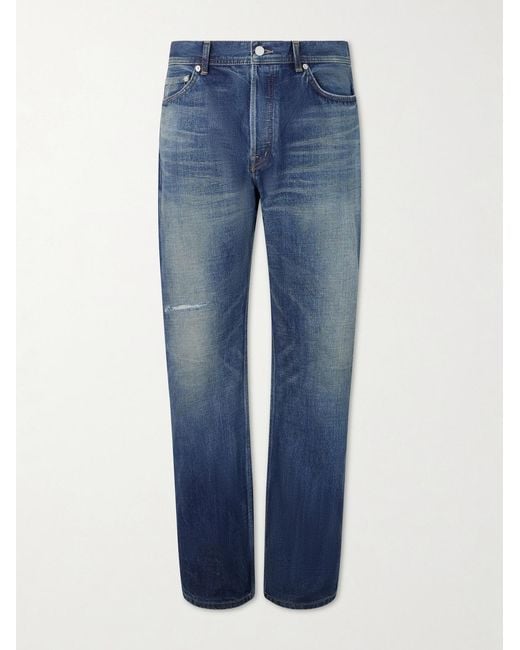 Enfants Riches Deprimes Blue Tommy Tonsil Straight-Leg Distressed Jeans for men
