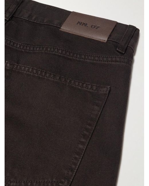 NN07 Black Sonny 1874 Straight-leg Organic Jeans for men