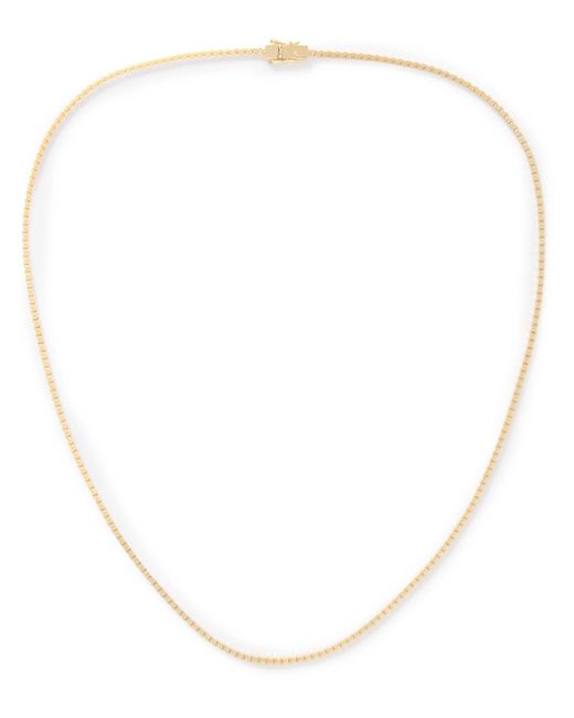 Tom Wood White Gold-plated Sterling Silver Chain Necklace for men