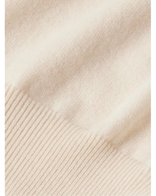 Loro Piana Natural Slim-Fit Baby Cashmere Rollneck Sweater for men