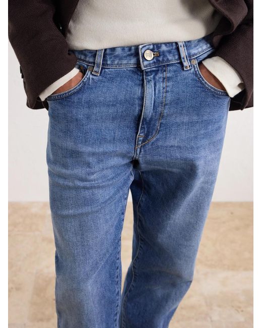 Slowear Blue Straight-leg Jeans for men