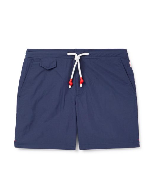 Orlebar Brown Blue Standard Slim-fit Mid-length Swim Shorts for men