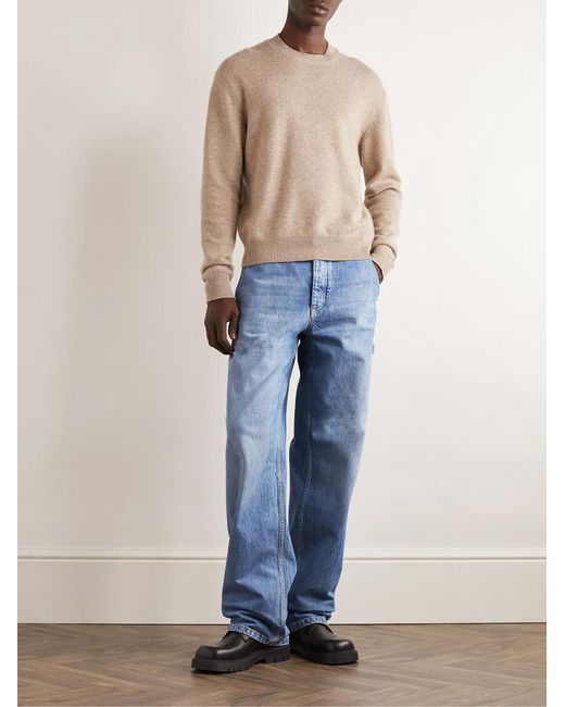 Bottega Veneta Blue Straight-Leg Jeans for men
