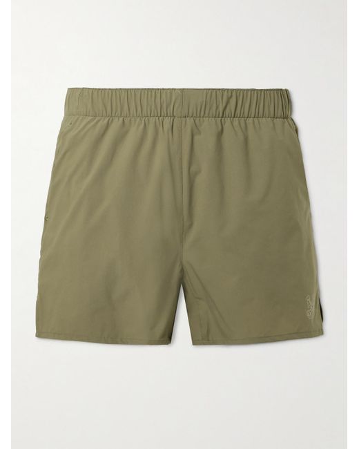 Portal Green Marka Liner 5" Mesh-trimmed Recycled-shell Running Shorts for men