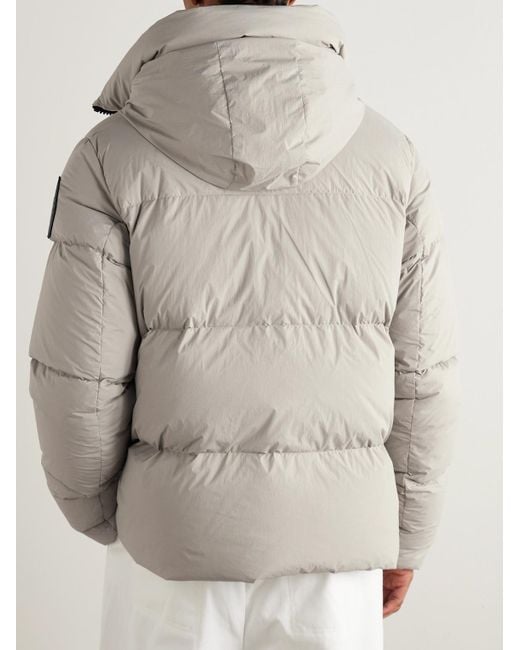 Canada Goose Natural Crofton Quilted Enduraluxe® Down Jacket for men
