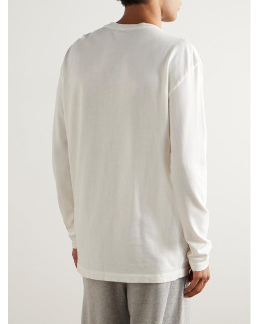 T-Shirt di The Elder Statesman in Natural da Uomo