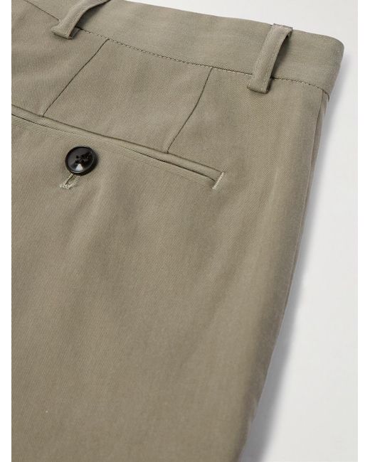 A Kind Of Guise Natural Lyocell And Cotton-Blend Twill Suit Trousers for men