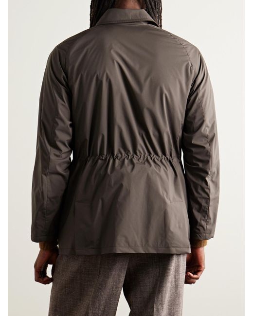 Saman Amel Gray City Nylon Jacket for men