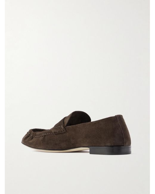 Mocassini di The Row in Brown da Uomo
