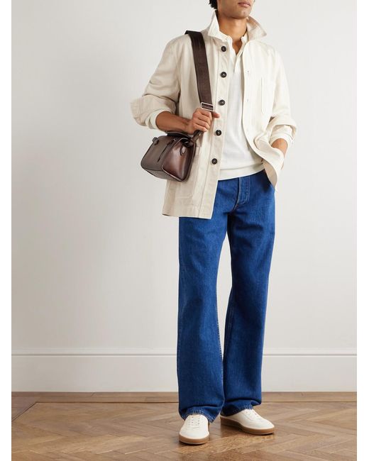 Caruso White Wool for men