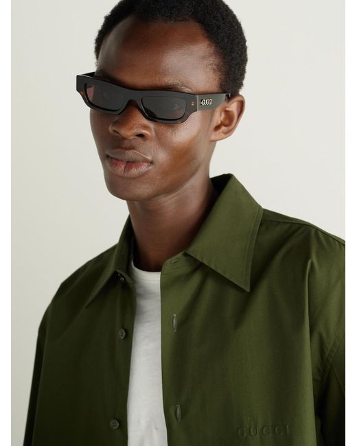 Occhiali Da Sole di Gucci in Black da Uomo