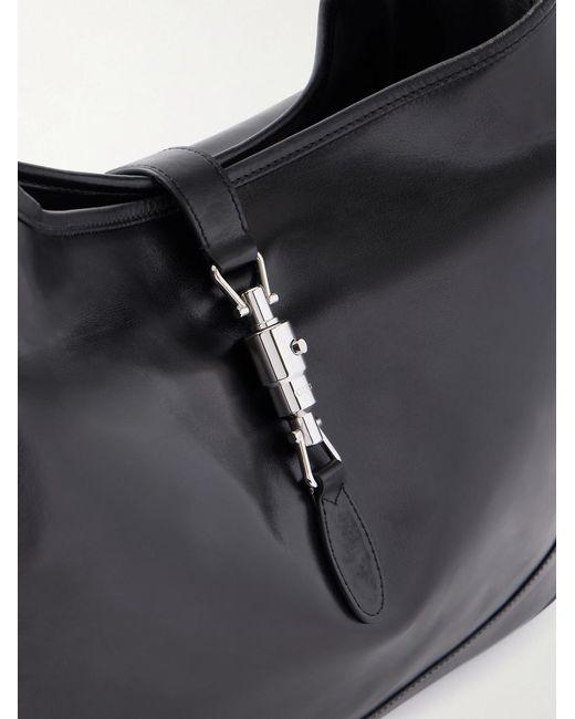 Gucci Black Jackie 1961 Leather Shoulder Bag for men