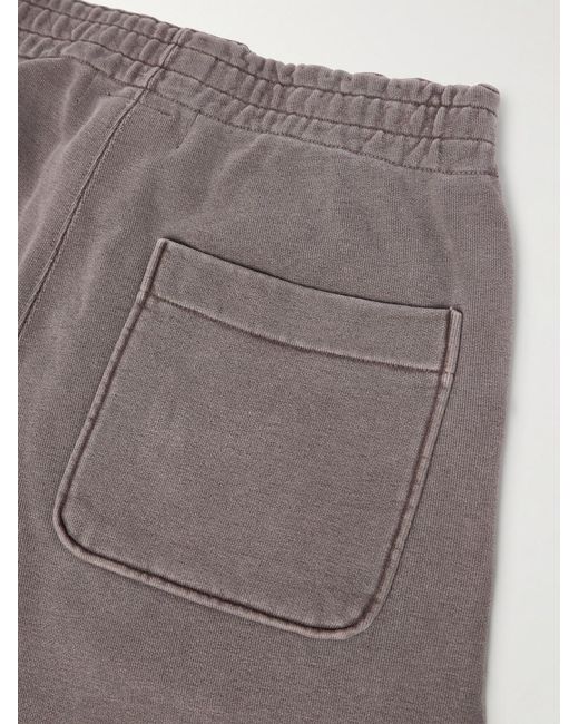 Remi Relief Gray Straight-leg Cotton-jersey Sweatpants for men