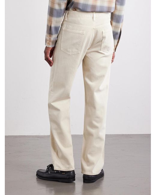 FRAME Natural Straight-Leg Jeans for men