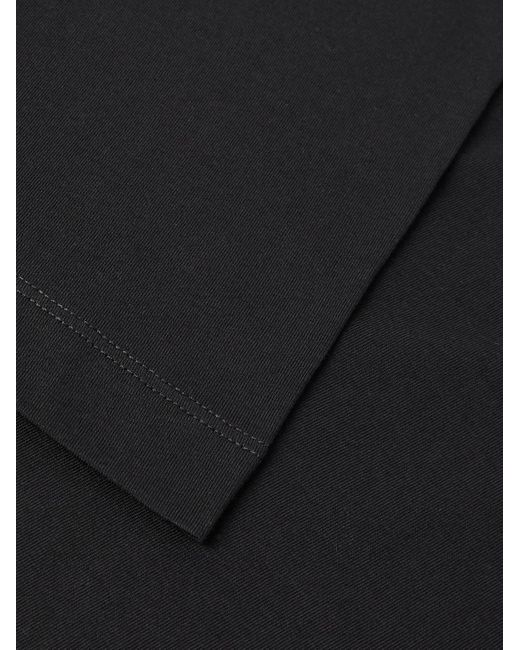 T-Shirt di Dries Van Noten in Black da Uomo