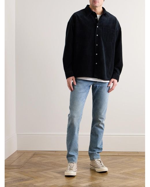 FRAME Blue Corduroy Jacket for men