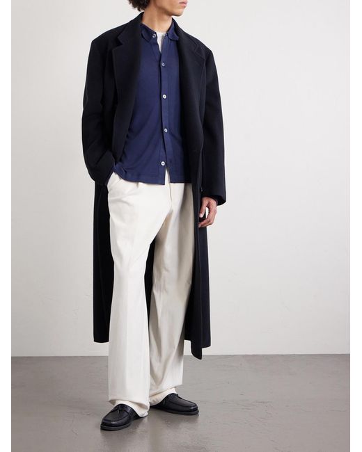 Lardini Blue Silk Shirt for men