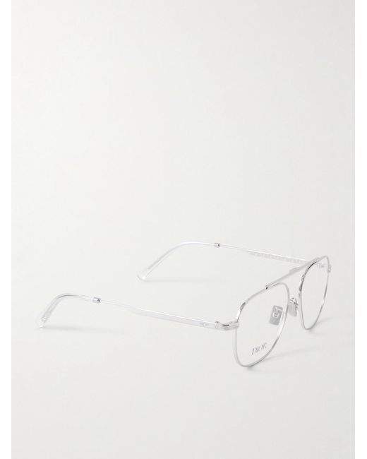 Dior Natural Diorbotanicao S6U Geometric-Tone Glasses for men