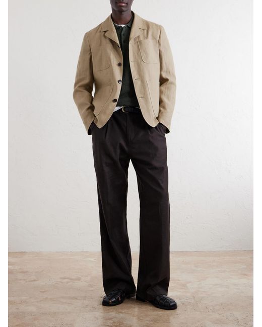 Mr P. Natural Linen Blazer for men