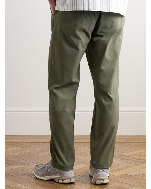 Norse Projects Green Ezra Straight-leg Solotex® Twill Trousers for men