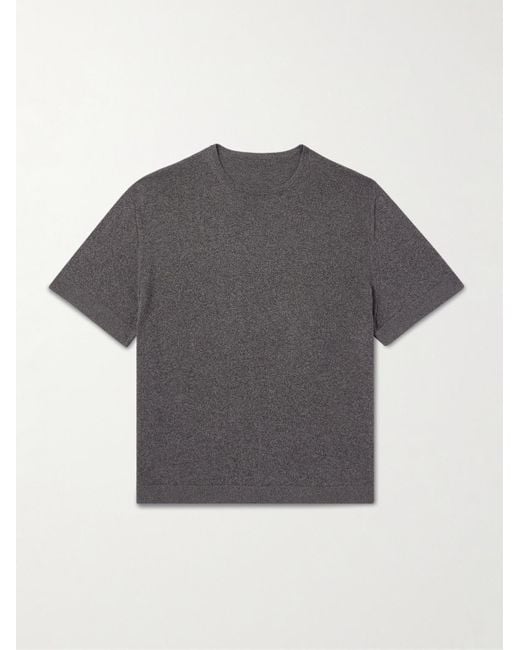 STÒFFA Gray Cotton T-shirt for men