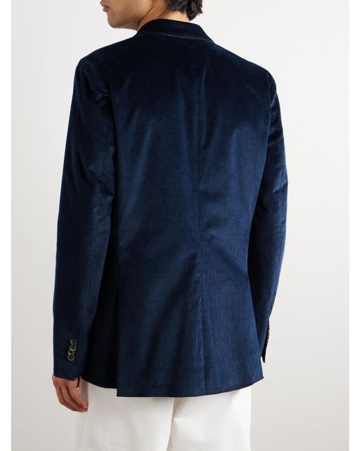 Paul Smith Blue Cotton-blend Corduroy Blazer for men